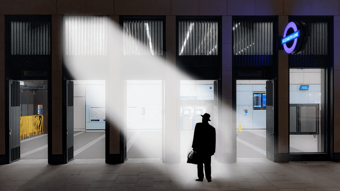 Ghost exorcisms on the Elizabeth line!